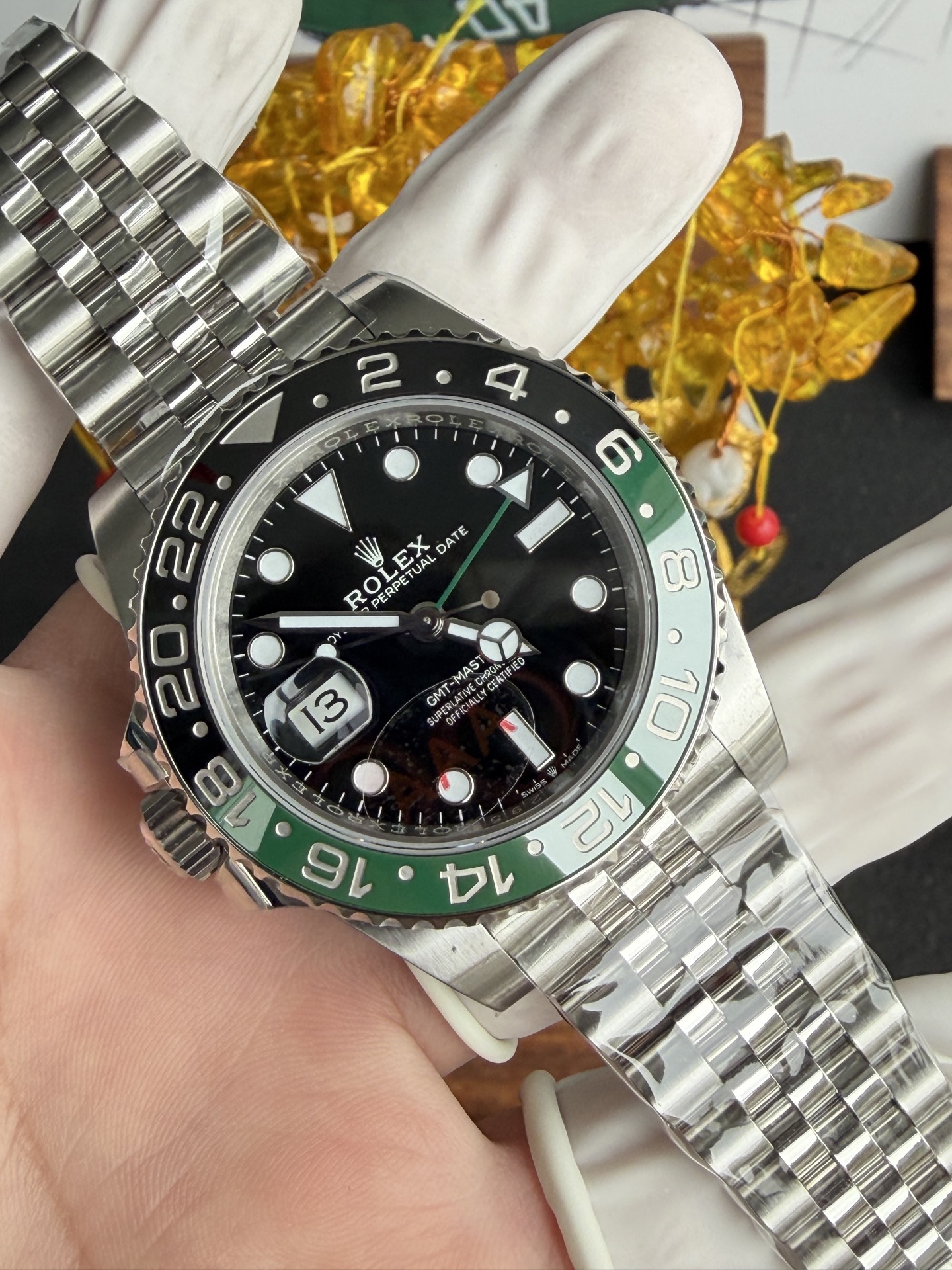 GYL Rolex GMT-Master II Sprite Jubilee Bracelet Top Quality Replica VSF 40mm-GYL-GaiYalun