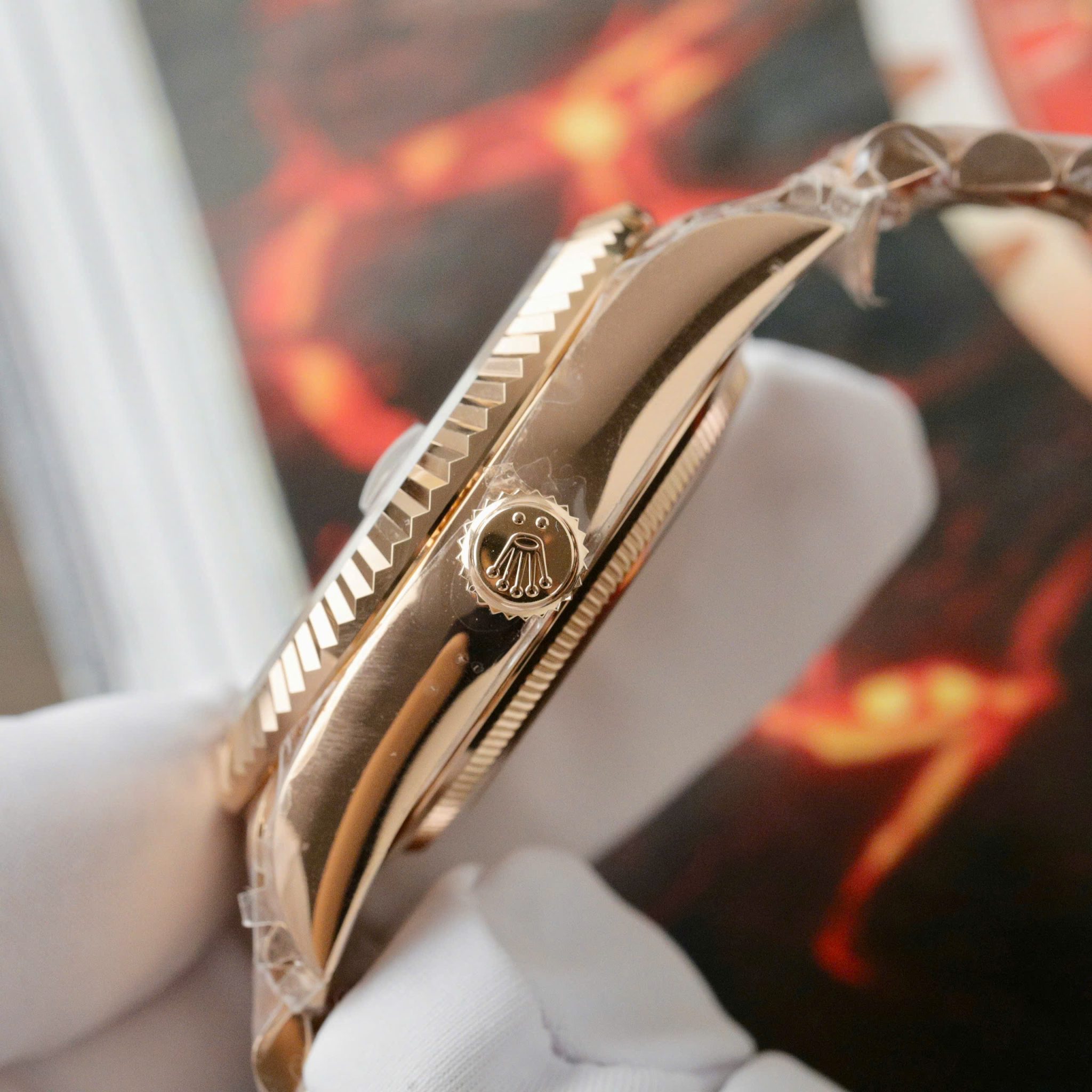 GYL Rolex Sky-Dweller 336935-0006 Rose Gold Chocolate Dial Jubilee Bracelet Best Replica 42mm-GYL-GaiYalun