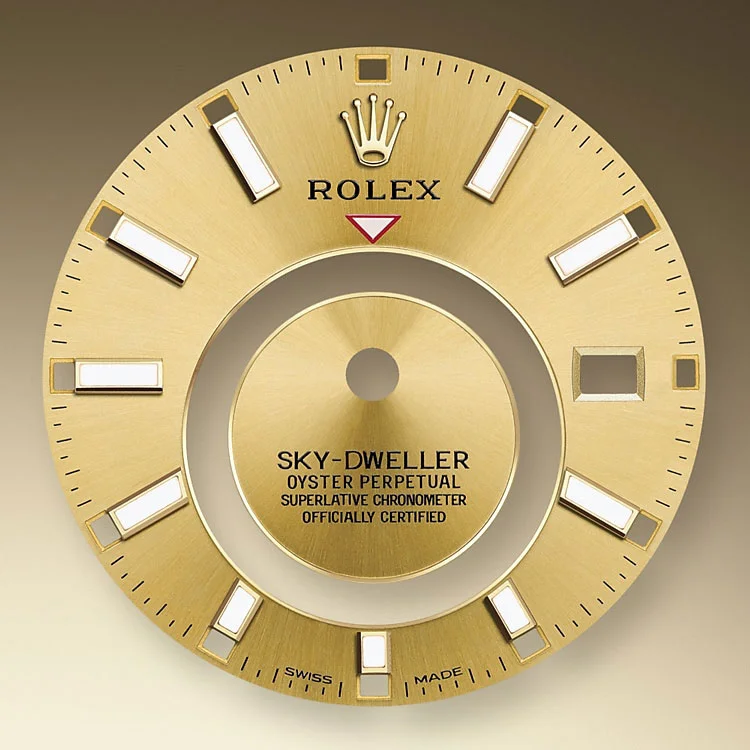 Rolex Sky-Dweller in Gold, m326938-0003 | [Retailer_Location] | Chronora