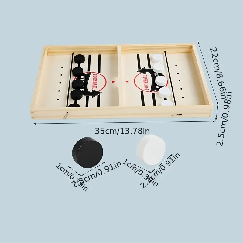 slingshot board games for adult and kids super winner sling puck foosball board game slingshot table hockey party game bouncing chess hockey game christmas halloween thanksgiving gift details 0