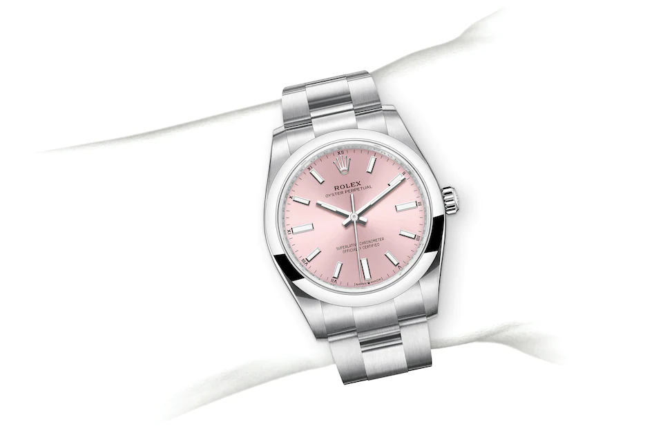 Rolex Oyster Perpetual in Oystersteel M124200-0004 at J. Licht & Sons Rolex Boutique