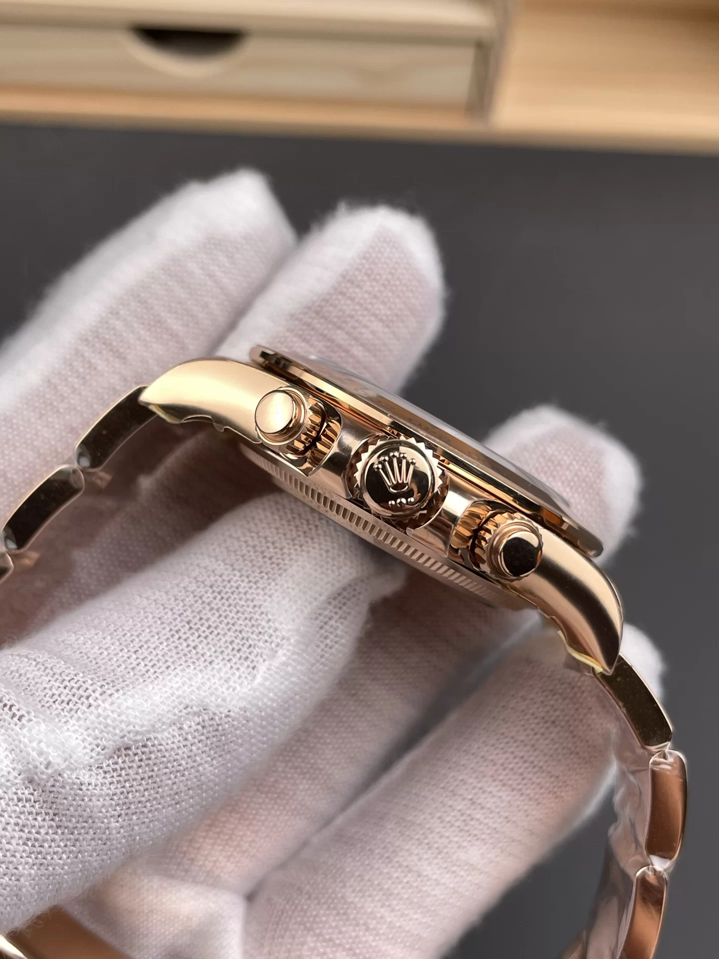 GYL Rolex Cosmograph Daytona Full Rose Gold “Panda” Dial (126505) 11 Super Clone – DD4131 Movement-GYL-GaiYalun