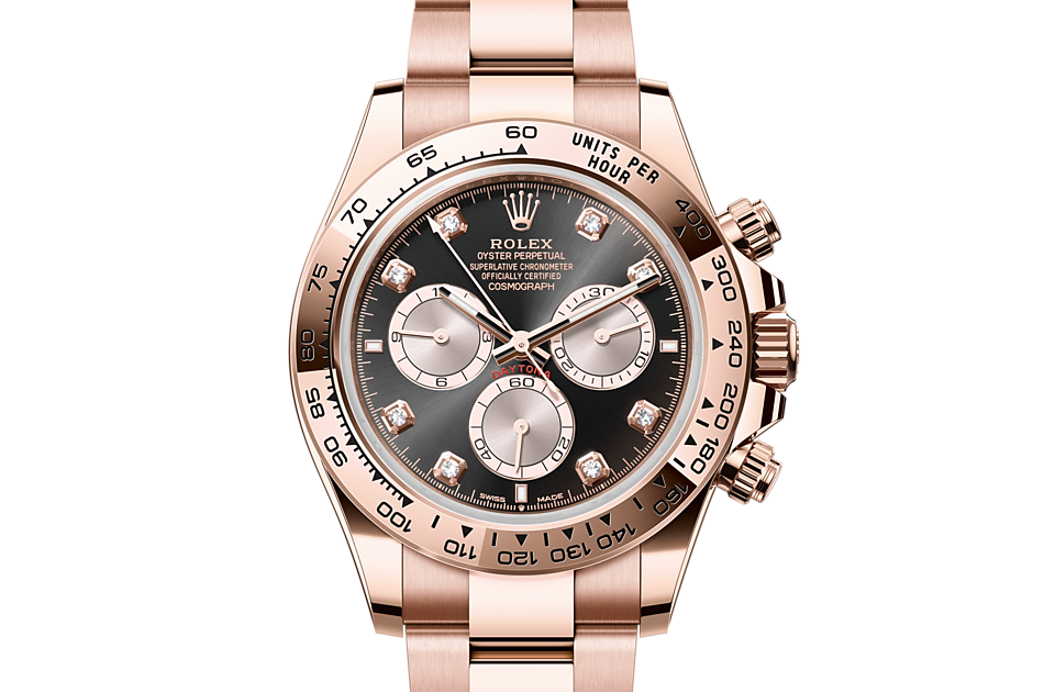 Rolex Cosmograph Daytona in 18 ct Everose gold M126505-0002 at J. Licht & Sons Rolex Boutique