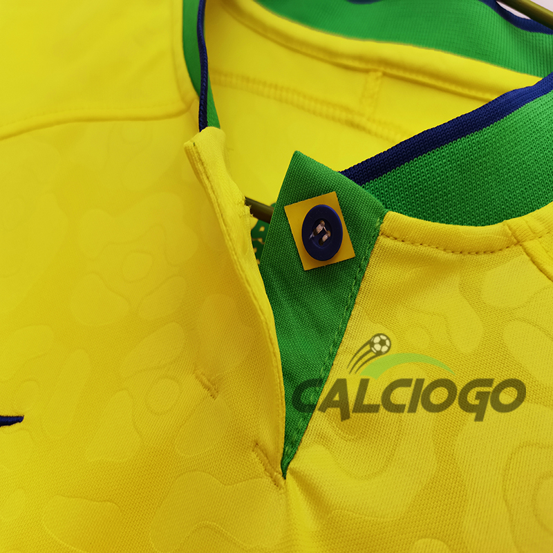 Brazil Femmina Jersey Home Giallo 2022-2023