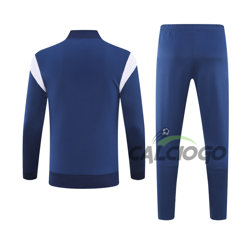 Tuta Calcio Manchester City Felpa Blu 2023-2024