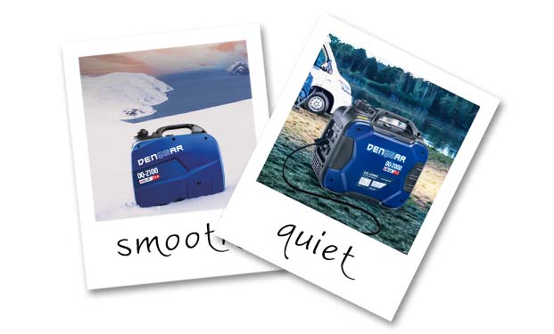 DENQBAR DQ-4200 Inverter Generator - Quieter than conventional generators