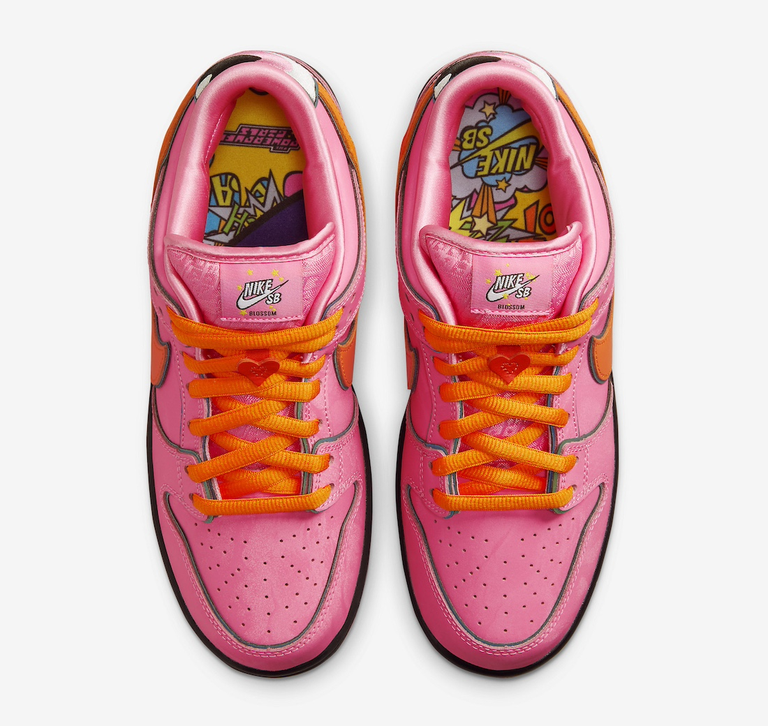 The Powerpuff Girls x Nike SB Dunk Low Blossom FD2631-600