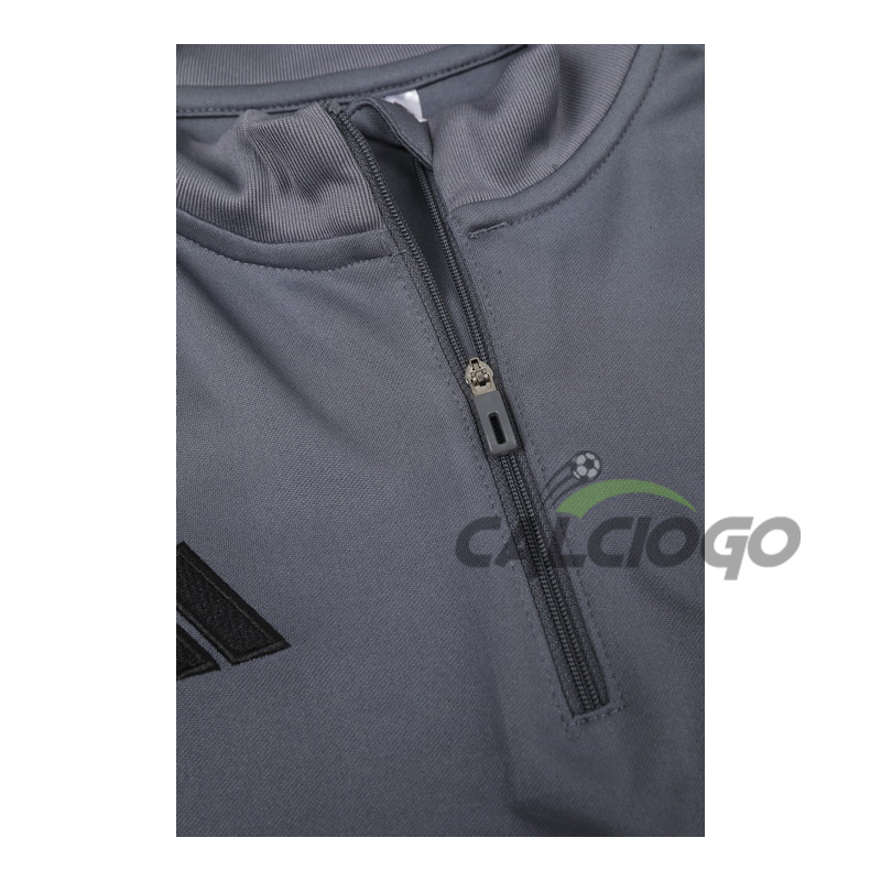 Tuta Inter Miami CF Felpa Zips Grigio 2023-2024