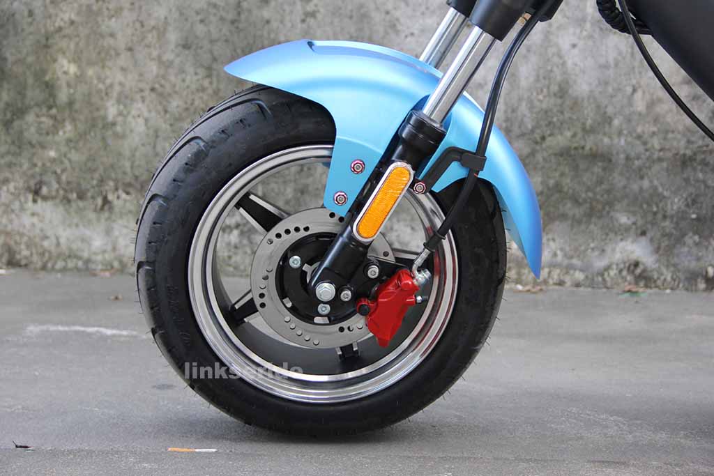 Big tire electric scooter