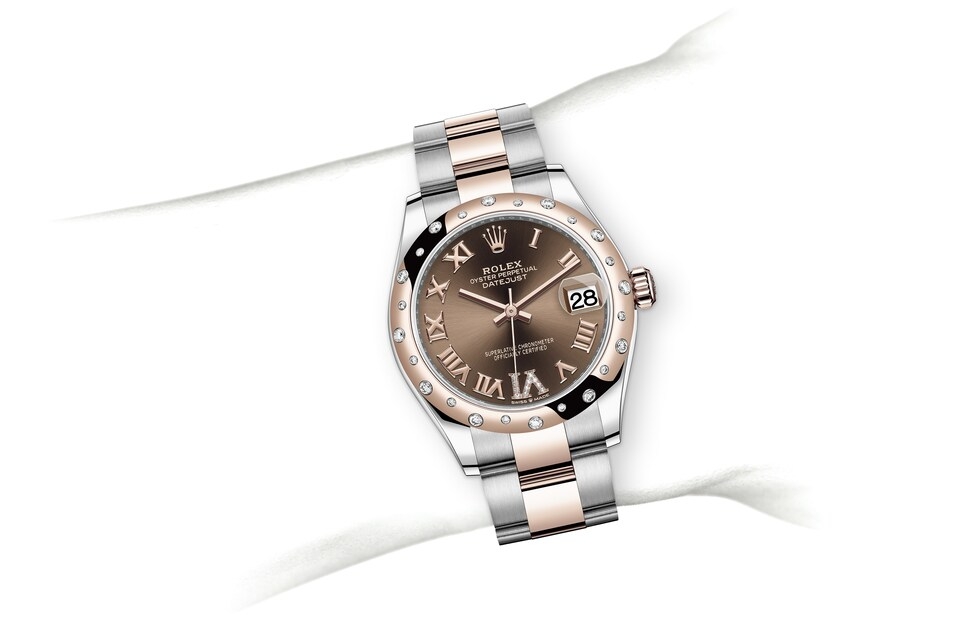 Rolex Datejust in Oystersteel and gold, m278341rbr-0003 | Europe Watch Company