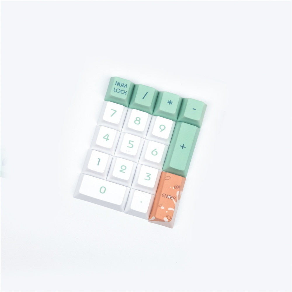 Original Mint Toffee Keycaps