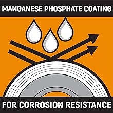 manganese phosphate coating for corrosion resistance