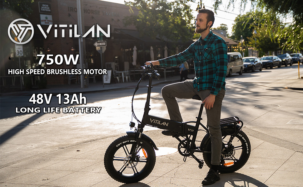 vitilan 750W electric bike