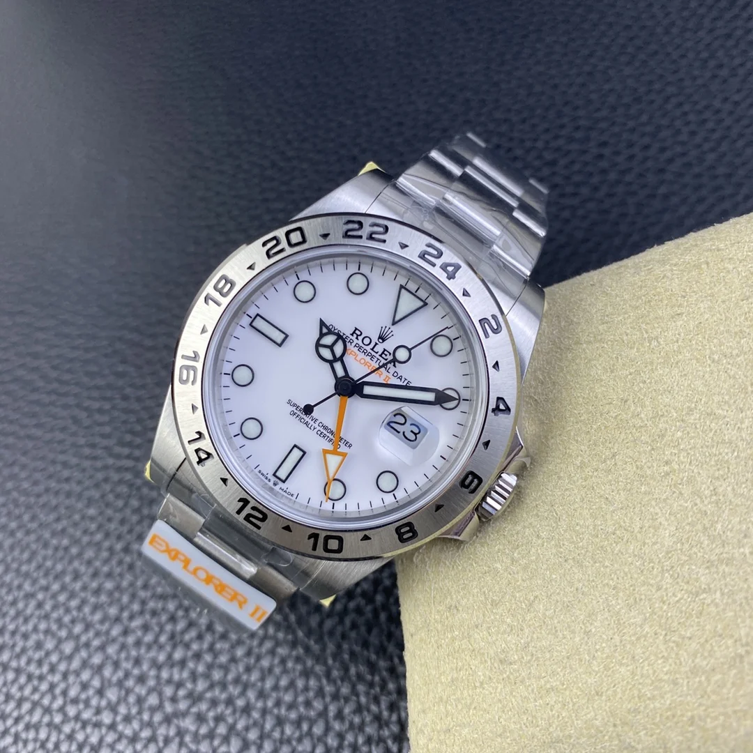 GYL Rolex Explorer II 42mm “Polar” White Dial (226570) 1:1 Super Clone – DD3285 Movement-GYL-GaiYalun