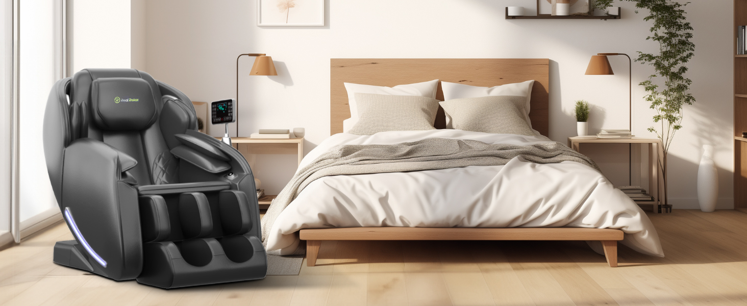 Favor-06 Black massage chair for bedroom