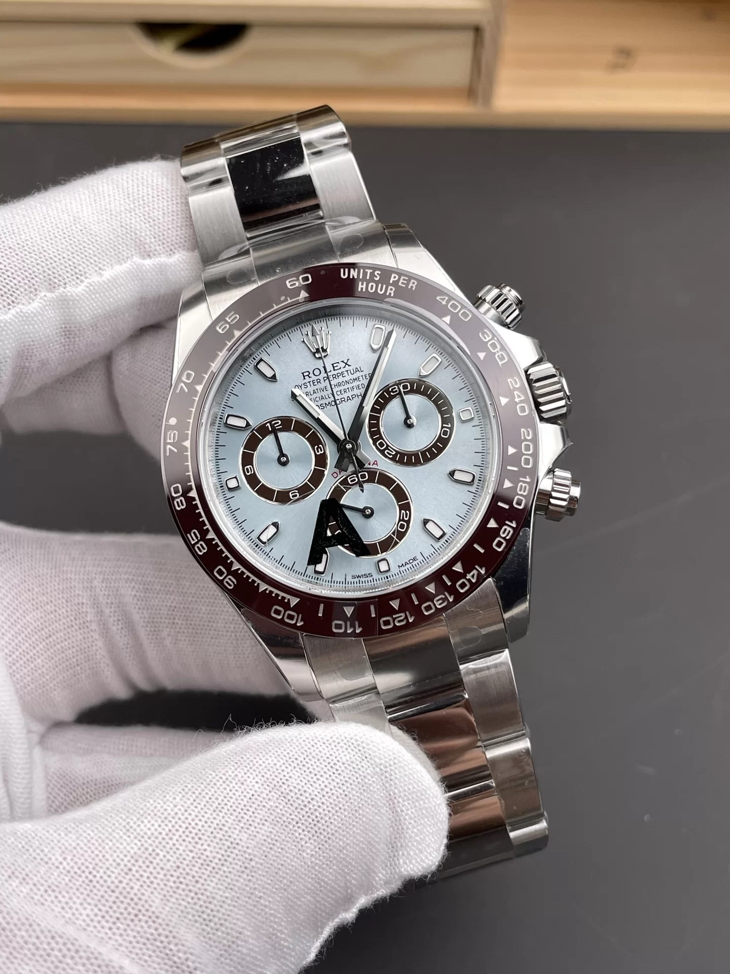 GYL Rolex Cosmograph Daytona “Ice Blue” Platinum (116506) 11 Super Clone – DD4130 Movement-GYL-GaiYalun