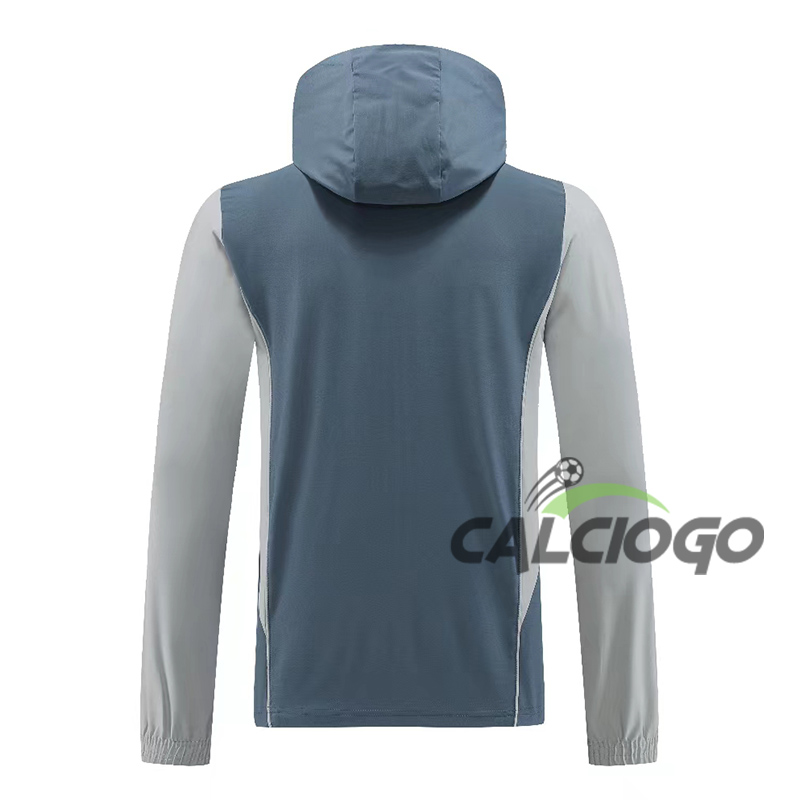 Giacca A Vento Juventus Grigio 2023