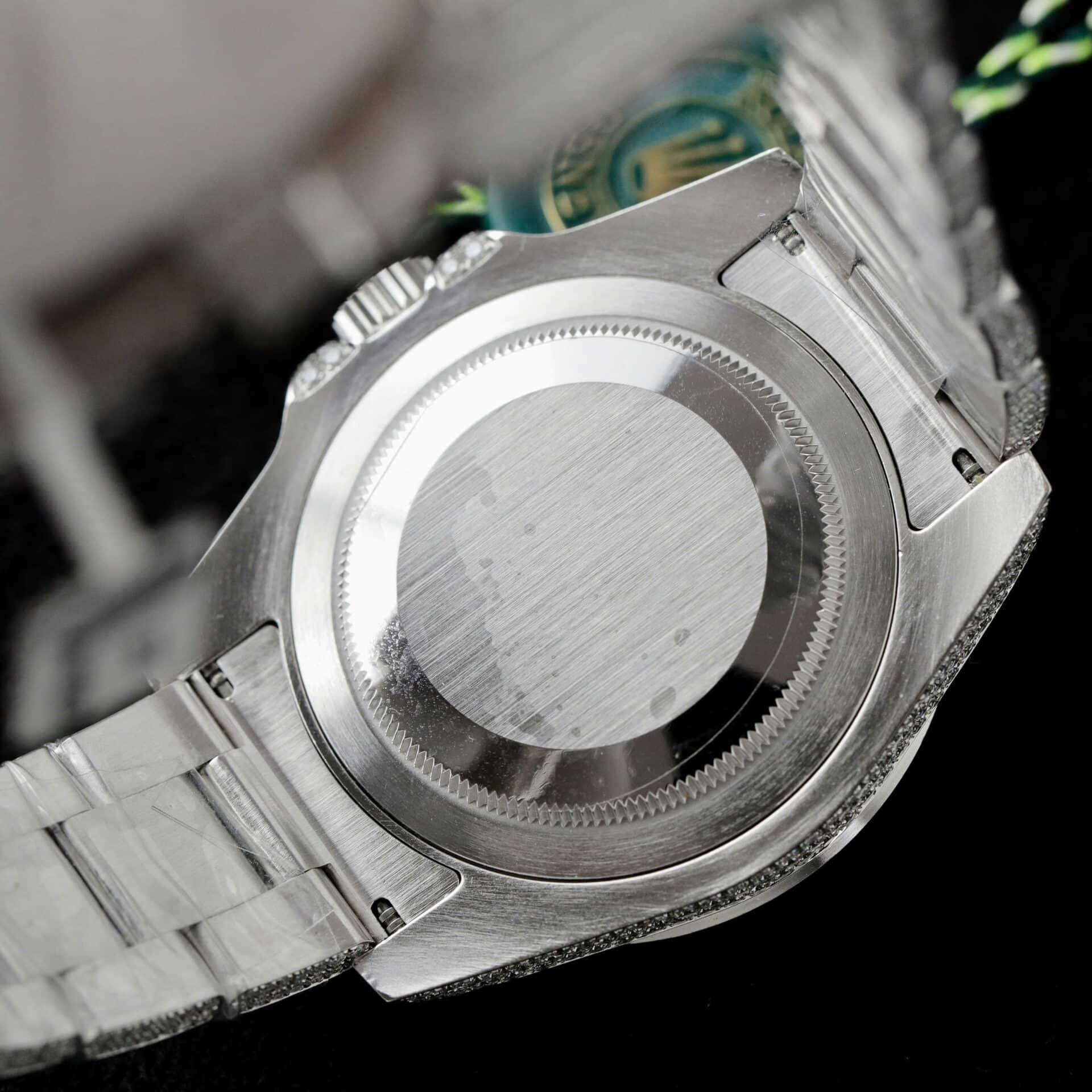 GYL Rolex GMT-Master II 116769TBR Iced Out VVS1 Moissanite Best Replica 40mm-GYL-GaiYalun