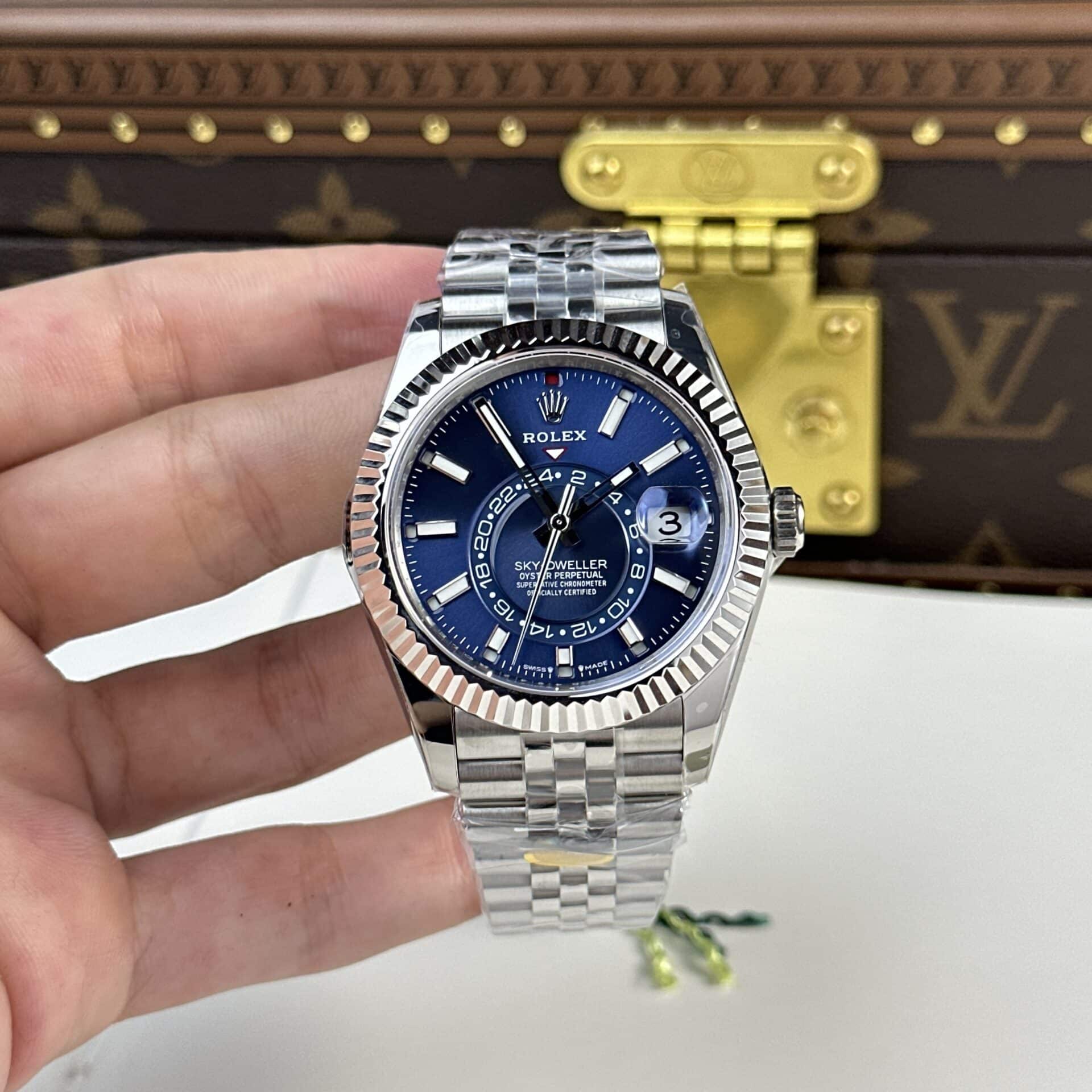 GYL Rolex Sky-Dweller 326934 Blue Dial Jubilee Bracelet Best Replica 42mm-GYL-GaiYalun