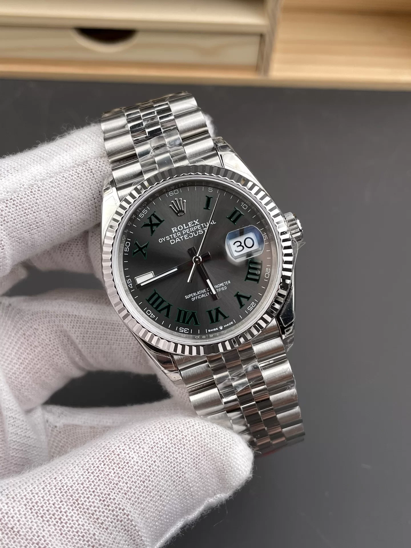 GYL Rolex Datejust 36mm “Wimbledon” Dial Jubilee Bracelet (126234) 11 Super Clone – DD3235 Movement-GYL-GaiYalun