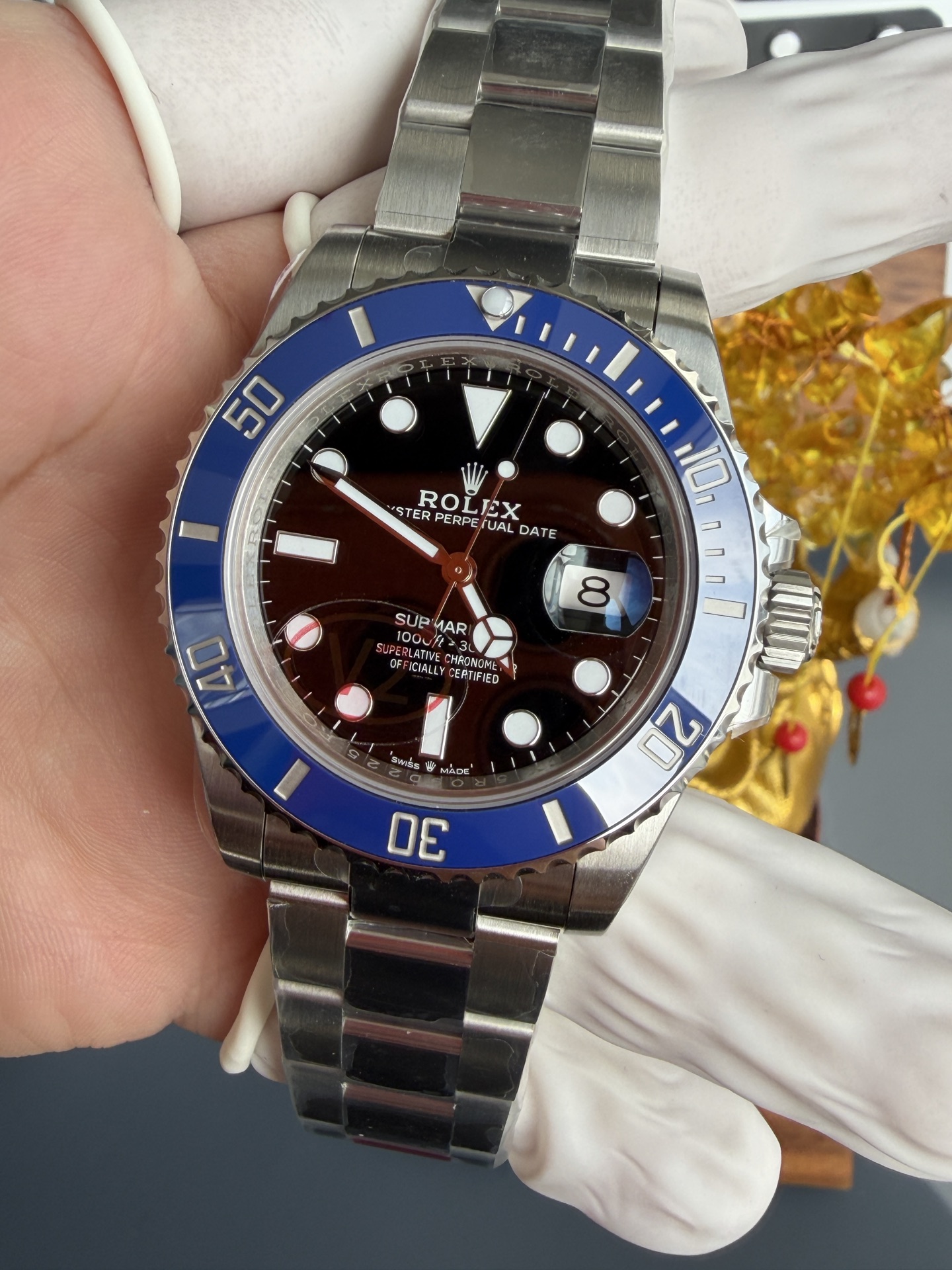 GYL Rolex Submariner Date Blueberry 126619LB Black Dial Blue Ceramic Bezel Super Clone Gain Weight 186g VSF 41mm-GYL-GaiYalun