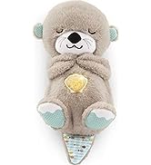 Fisher-Price Sound Machine Soothe 'n Snuggle Otter Portable Plush Baby Toy with Sensory Details M...