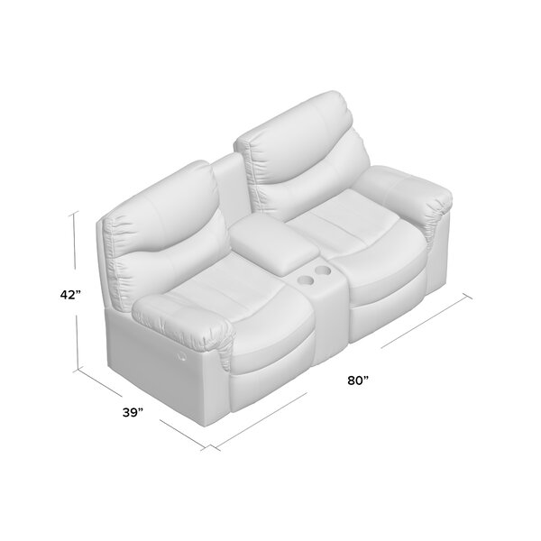 Weddington 80'' Pillow Top Arm Reclining Loveseat