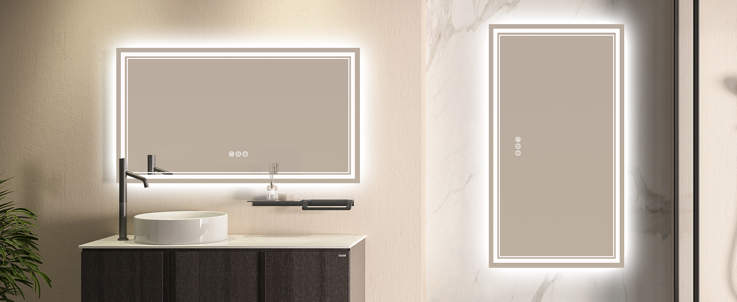 lluminated vanity mirror dimmable led mirror bathroom mirror led light backlit led mirror