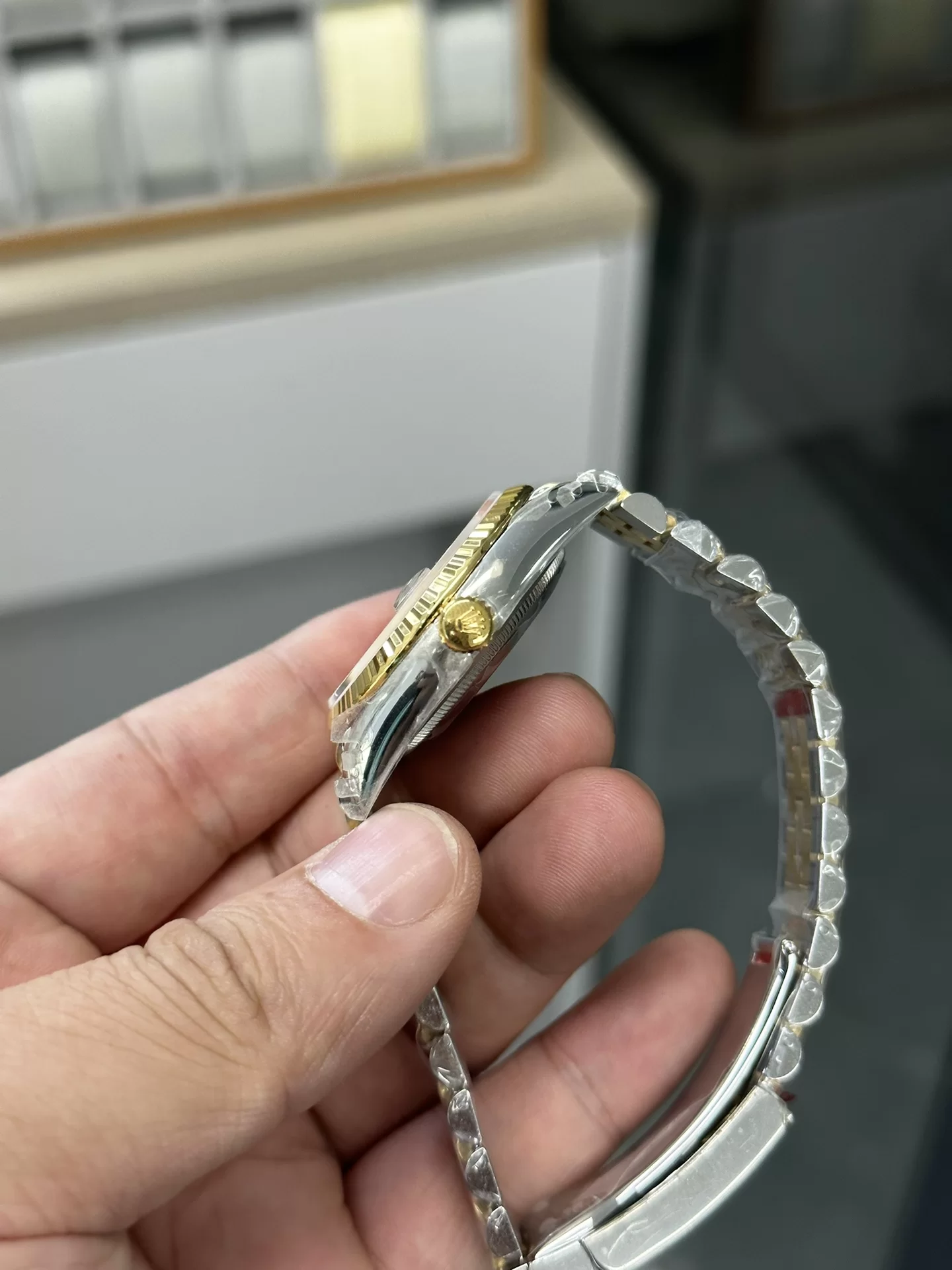 GYL Rolex Datejust 36mm Two-Tone Yellow Gold Sunburst Champagne Dial Jubilee Bracelet (126233) 11 Super Clone – DD3235 Movement-GYL-GaiYalun