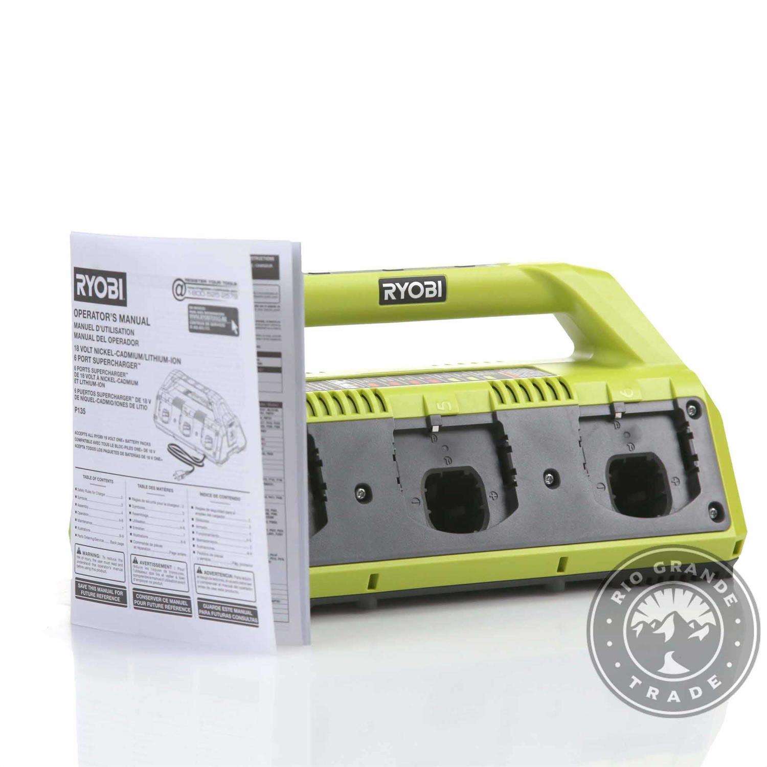 RYOBI P135 18V One+ 6Port Supercharger 170937