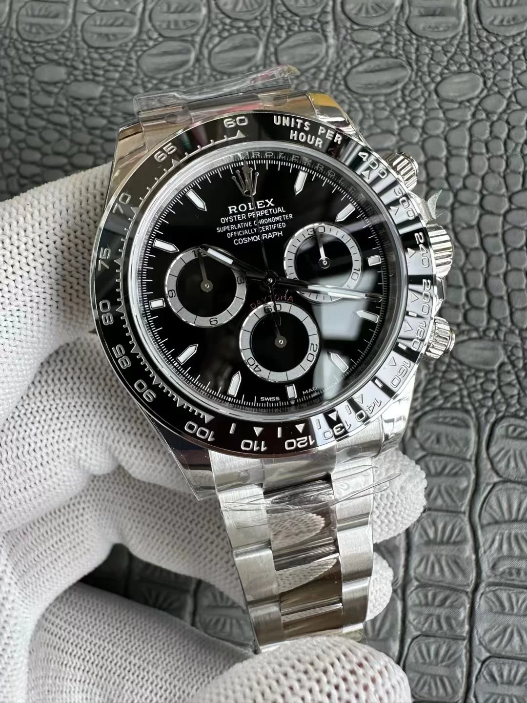 GYL Rolex Cosmograph Daytona Black Dial Black Ceramic Bezel 40mm (116500LN) 11 Super Clone – DD4130 Movement-GYL-GaiYalun