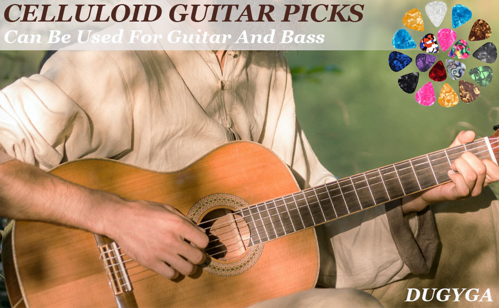 guitar picks, Celluloid Guitar Picks, guitar picks for acoustic & electric guitar