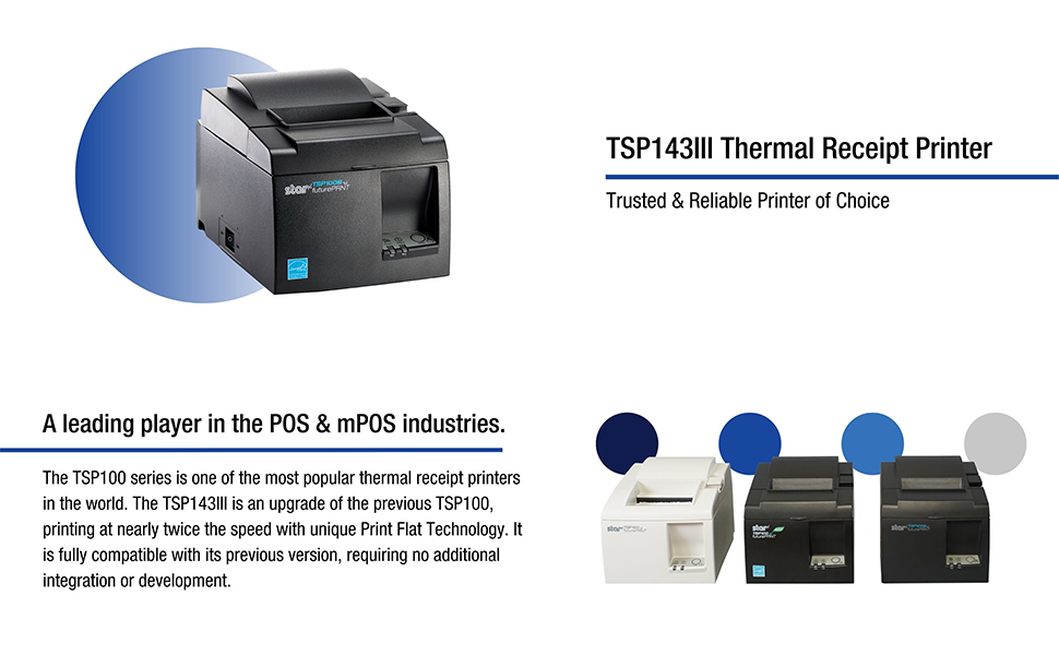 Star Micronics TSP143III thermal receipt printer