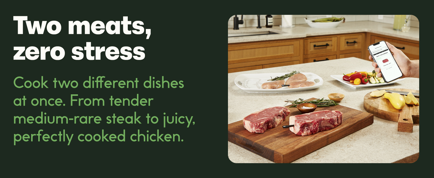 Two meats, zero stress