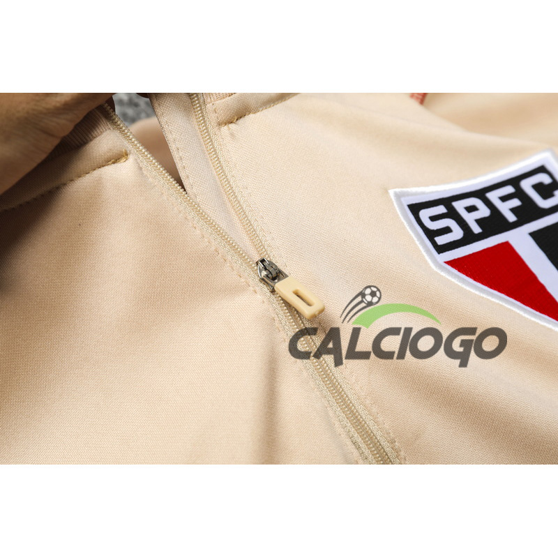 Tuta Calcio São Paulo FC Felpa Zips 2023-2024