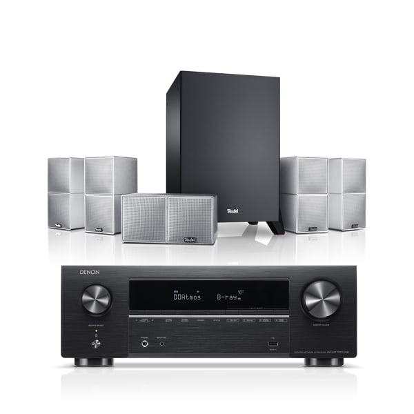 Galerie Bild 1 von 15 CUBYCON DENON AVR-X1700H DAB "5.1-Set"