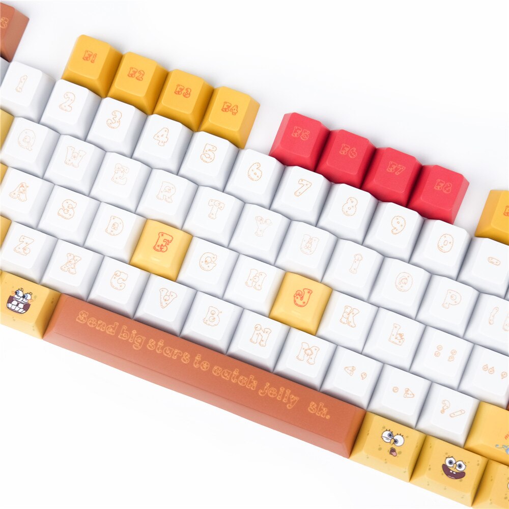 Spongebob Keycaps Set