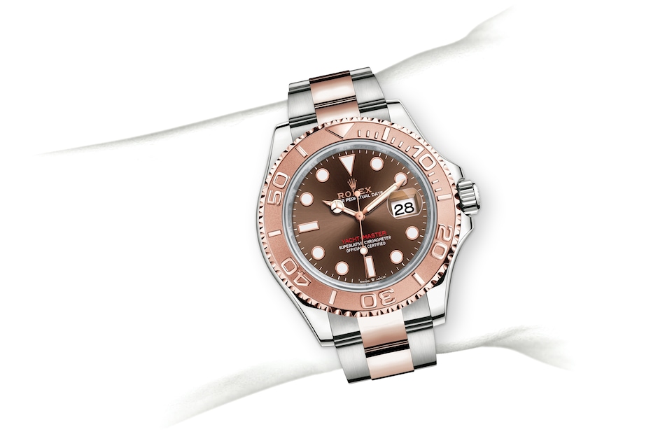 Rolex Yacht-Master in Everose Rolesor - combination of Oystersteel and Everose gold M126621-0001 at J. Licht & Sons Rolex Boutique