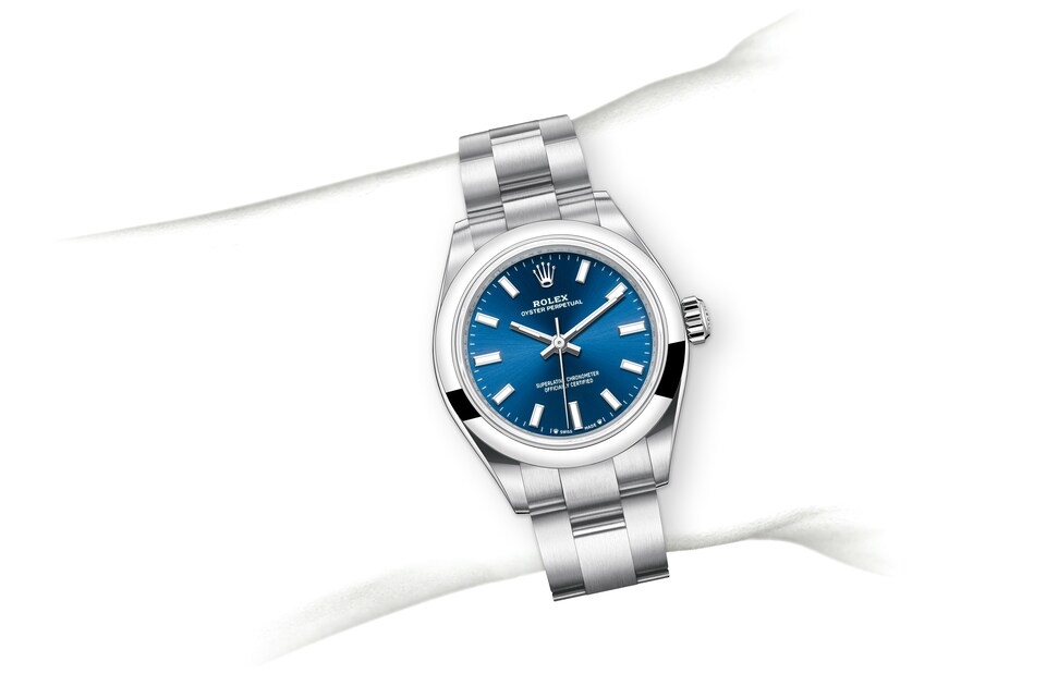 Rolex Oyster Perpetual in Oystersteel, m276200-0003 | Europe Watch Company