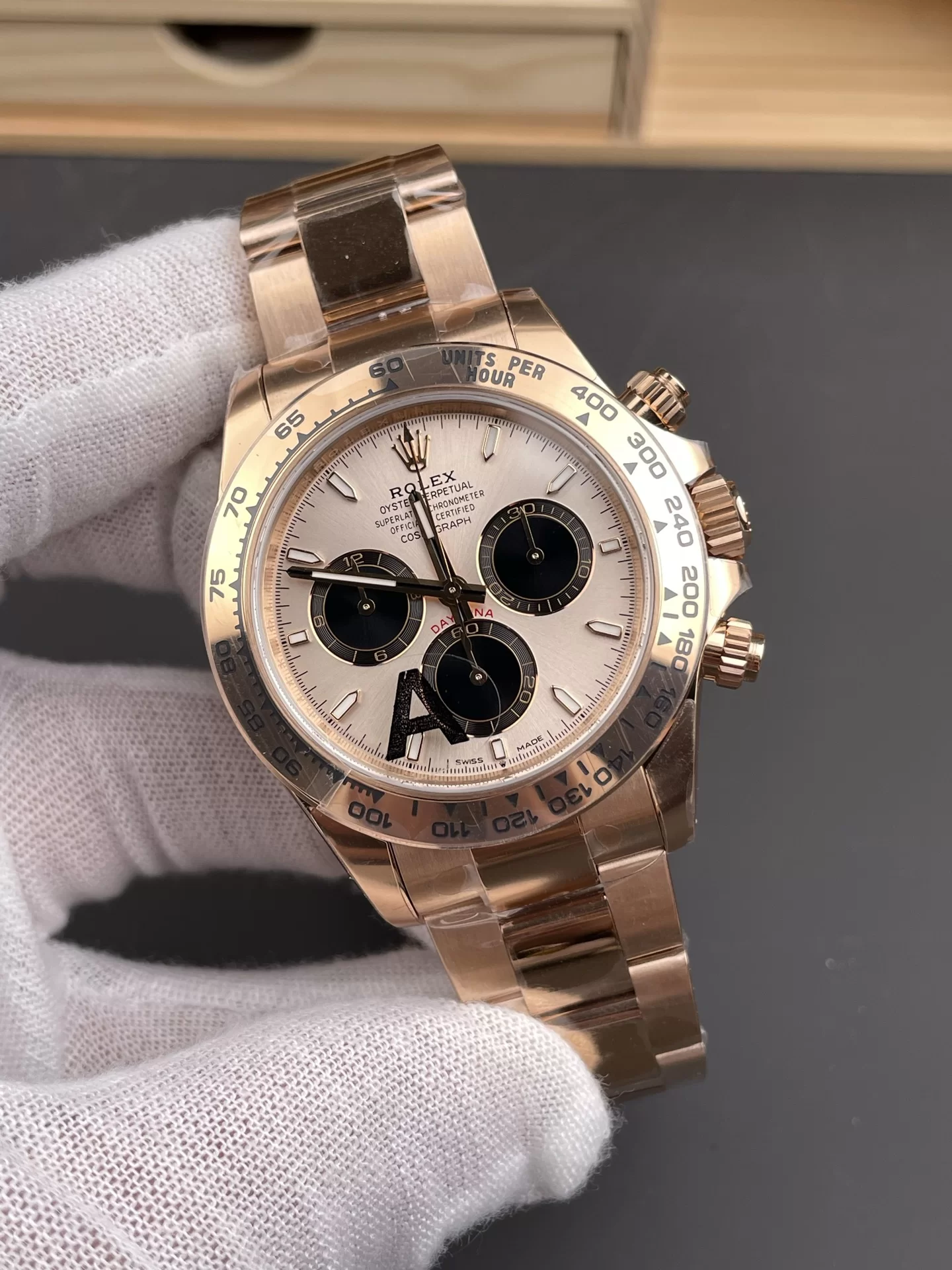 GYL Rolex Cosmograph Daytona Full Rose Gold “Panda” Dial (126505) 11 Super Clone – DD4131 Movement-GYL-GaiYalun