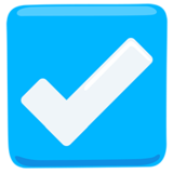 Check Box With Check on Messenger 1.0