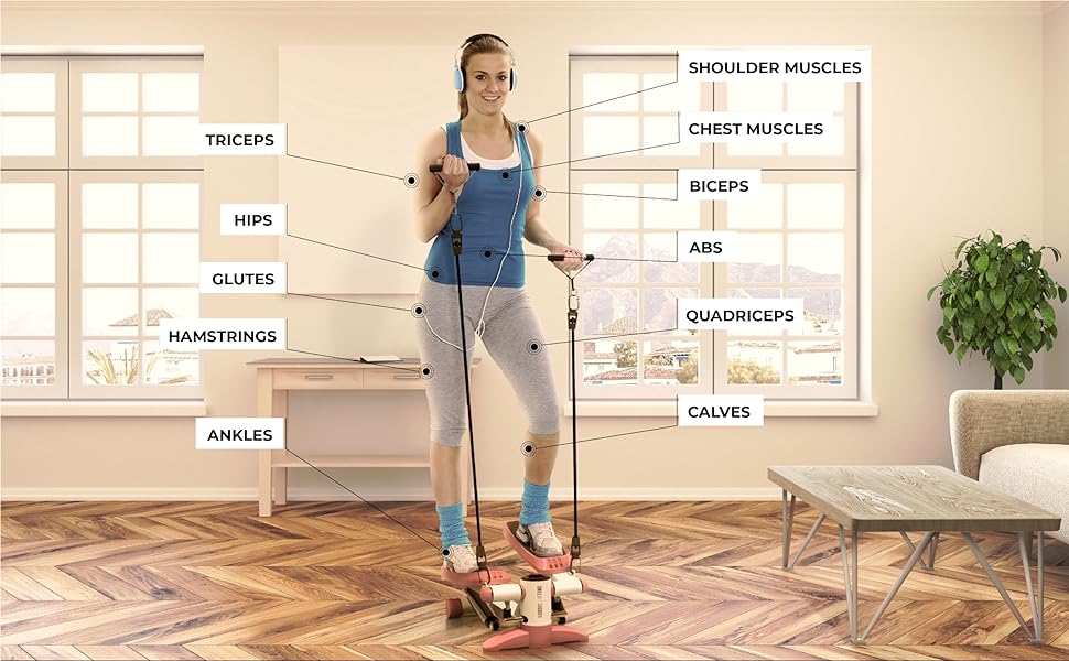mini stepper, mini stepper, stairmaster, Sunny health, Sunny health fitness, cubii, cubi