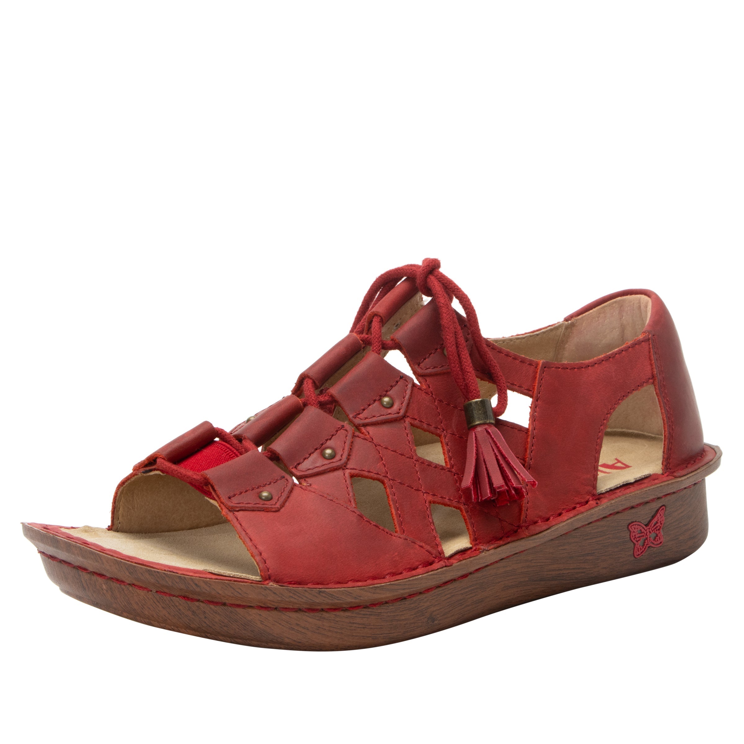 Valerie Oiled Red Sandal Valerie Oiled Red Sandal