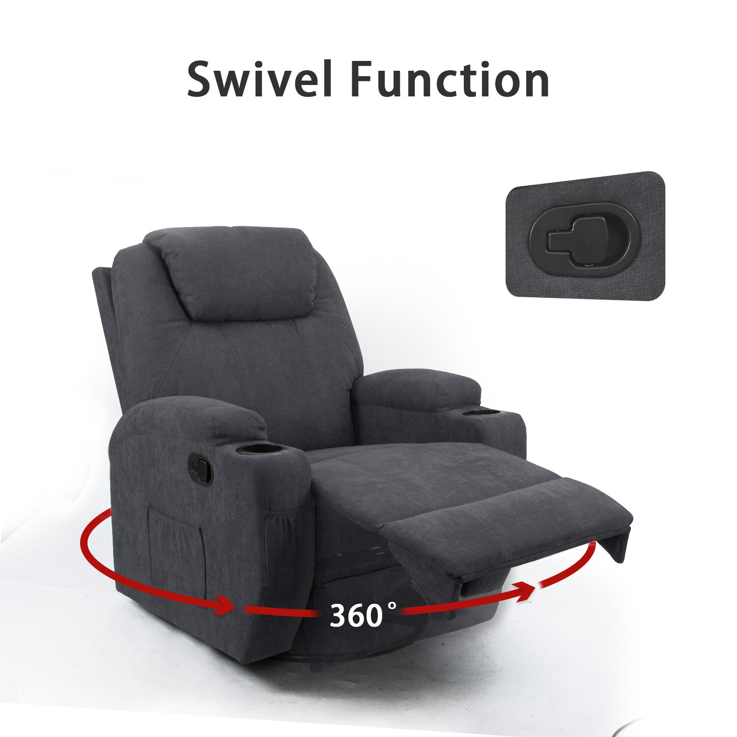 360-degree Swivel Function