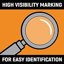 high visibility marking for easy identification