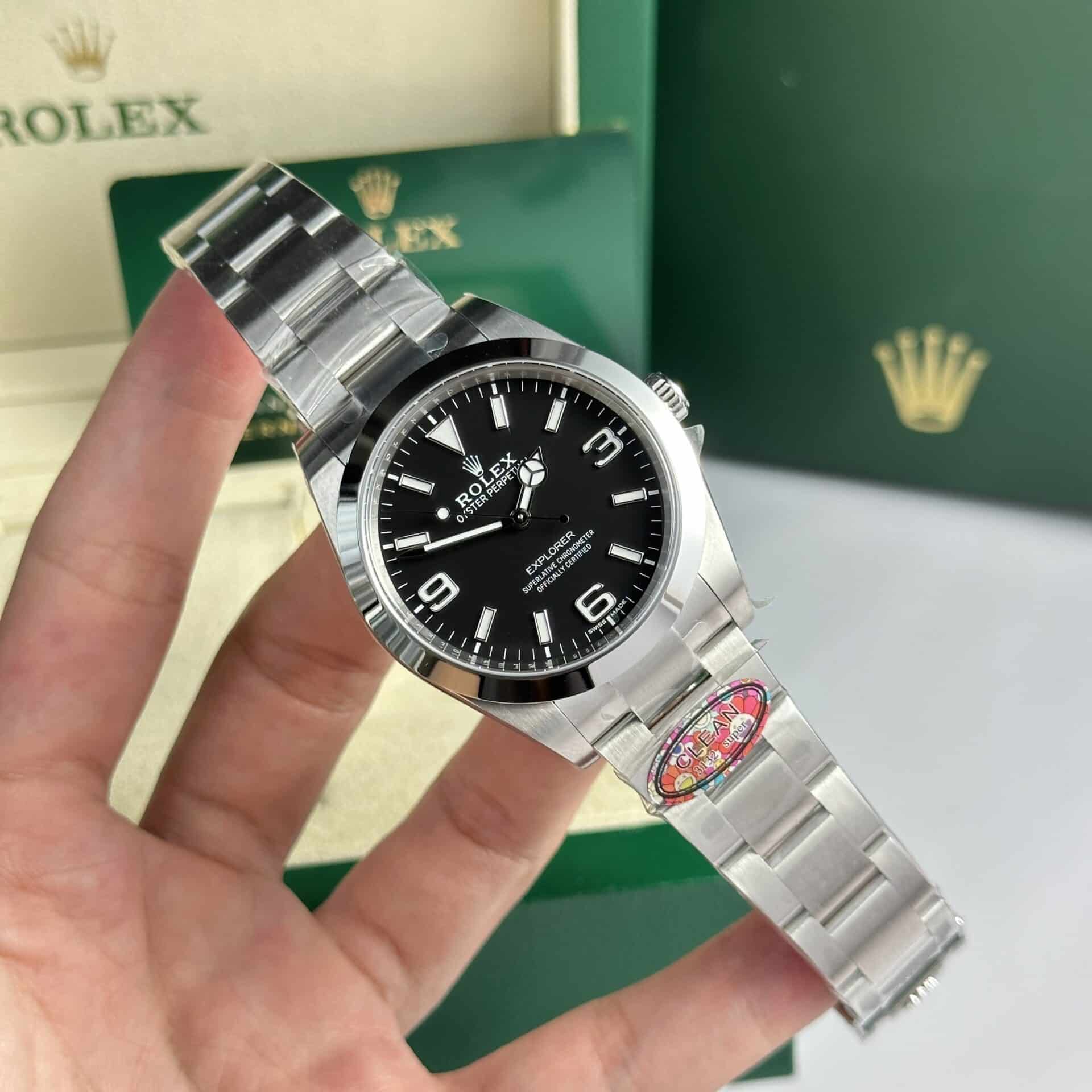 GYL Rolex Explorer 124270 Black Dial Best Quality Replica Clean Factory 36mm-GYL-GaiYalun