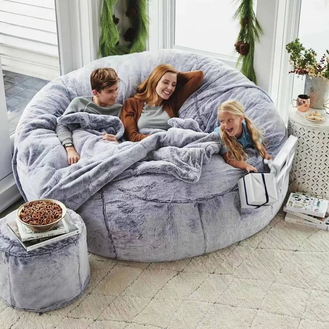 Comfort Beanbag Giant Lovesac Includes Filler