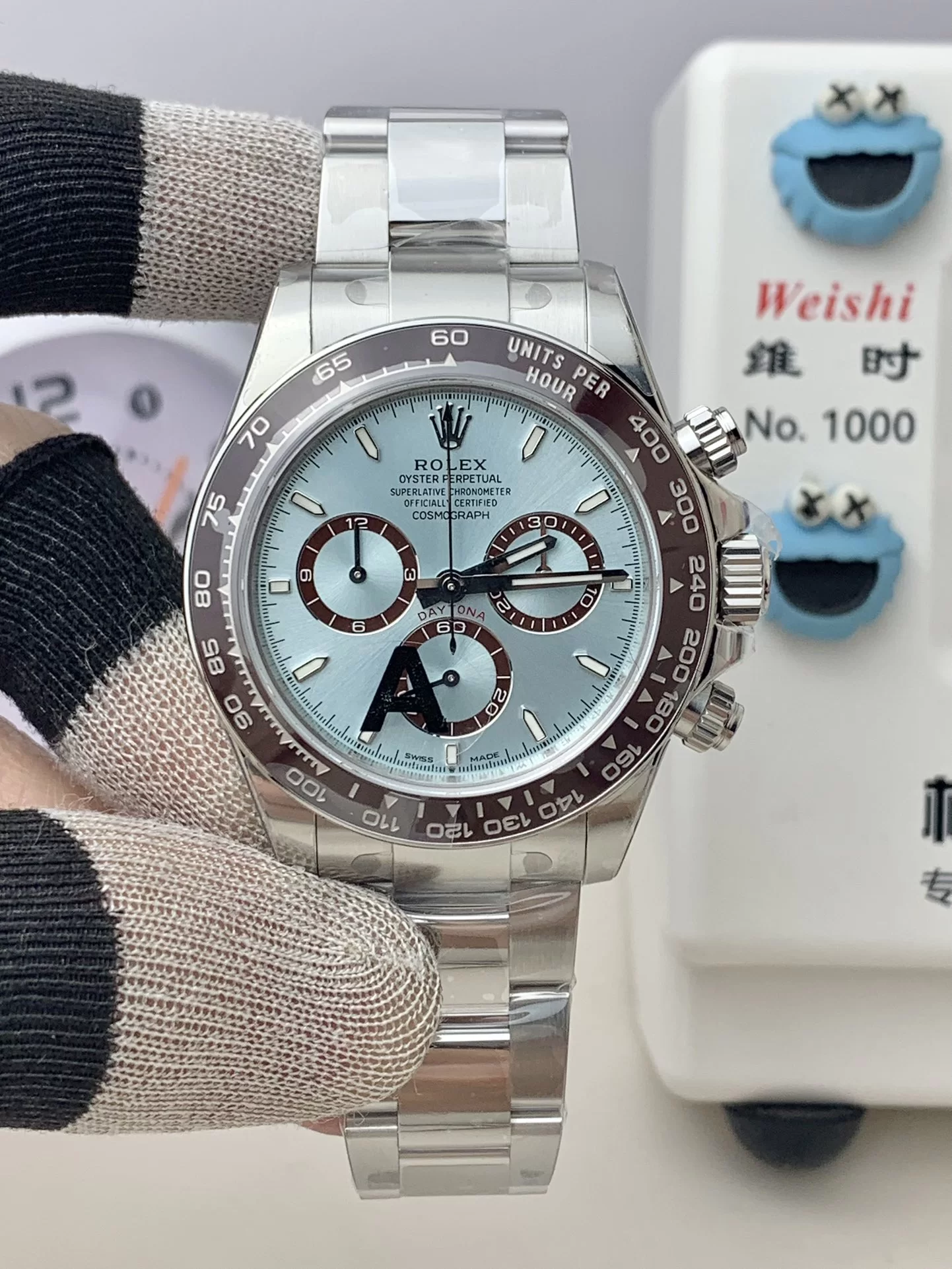 GYL Rolex Cosmograph Daytona “Ice Blue” Platinum (126506) 11 Super Clone – DD4131 Movement-GYL-GaiYalun