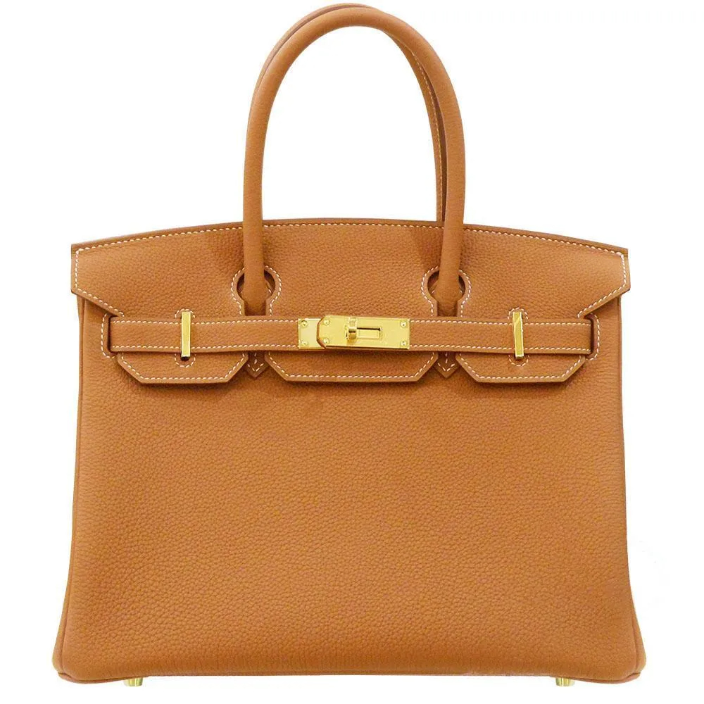 【HERMES】エルメス バーキン 30CM トゴ ゴールド金具