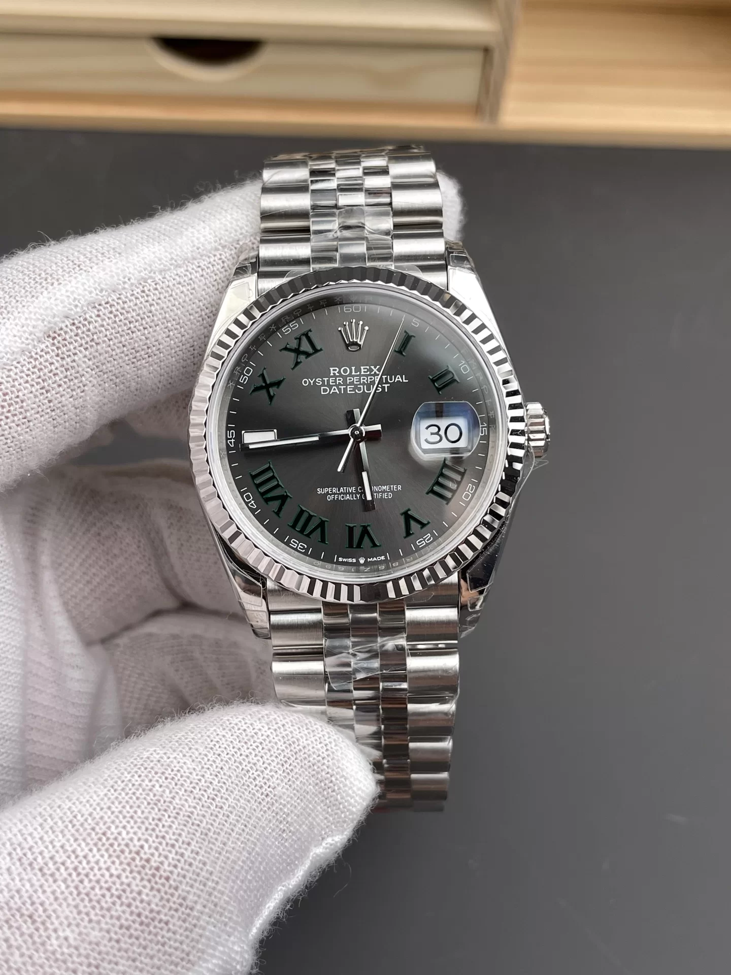 GYL Rolex Datejust 36mm “Wimbledon” Dial Jubilee Bracelet (126234) 11 Super Clone – DD3235 Movement-GYL-GaiYalun